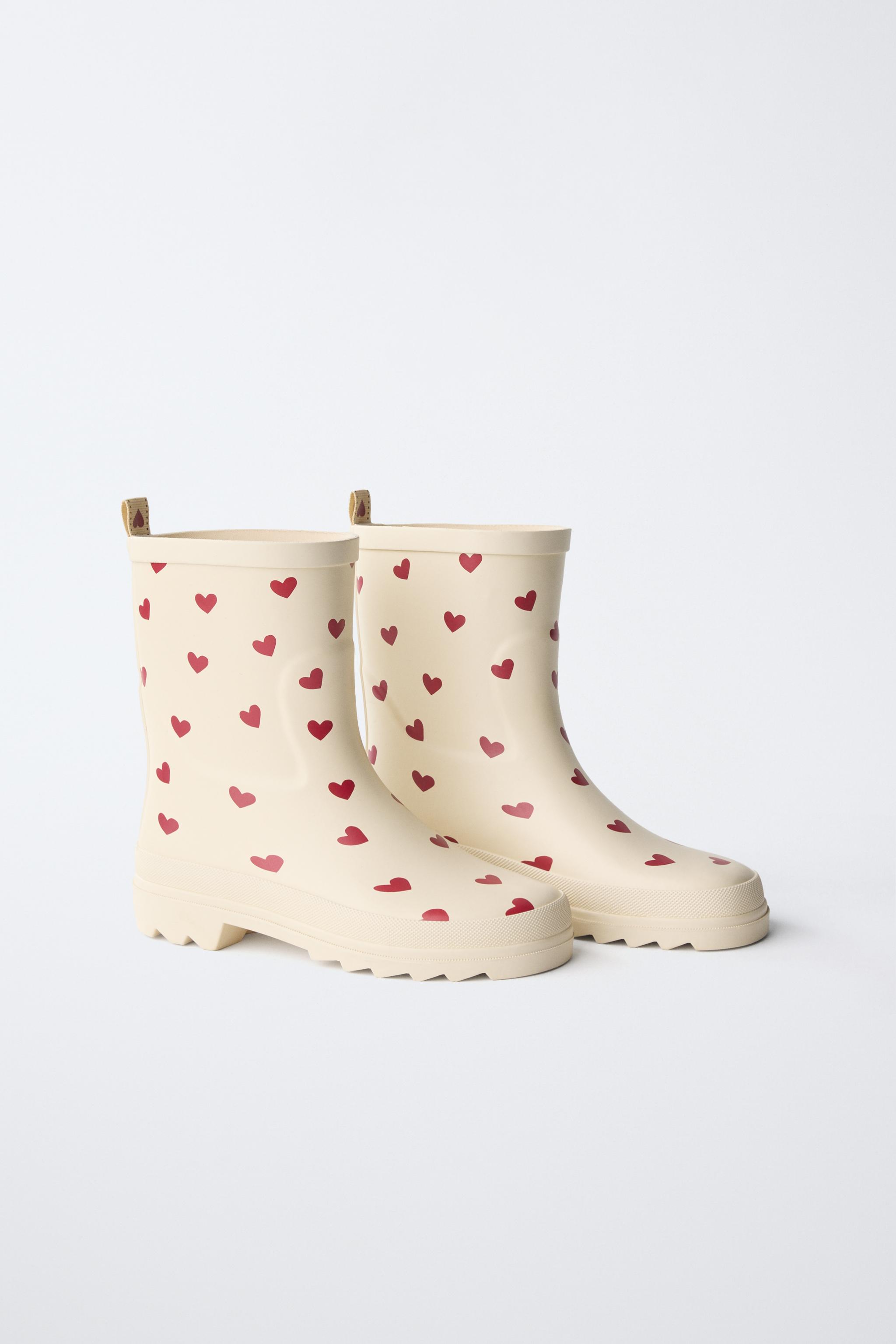 BOTTES DE PLUIE CŒURS